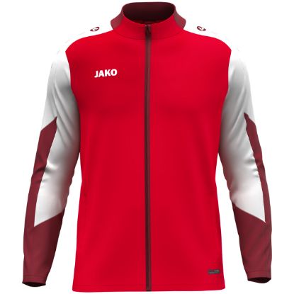 Afbeeldingen van Polyestervest Dynamic rood/wit/donkerrood