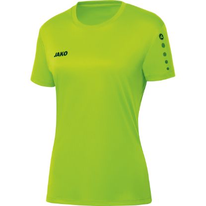 Afbeeldingen van Shirt Team KM damesmaten fluogroen