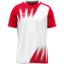 Afbeeldingen van Shirt Vintage KM wit/rood