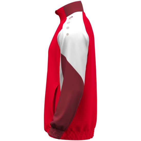 Afbeeldingen van Geweven jas Dynamic rood/wit/donkerrood