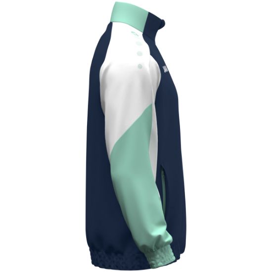 Afbeeldingen van Geweven jas Dynamic marine/wit/munt